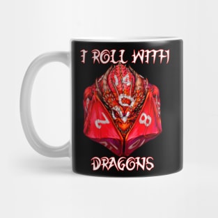 D20 roll with drans Mug